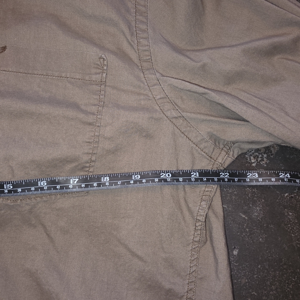 American Eagle Outfitters Brown Casual Button-Down Shirt - Picture 7 of 8